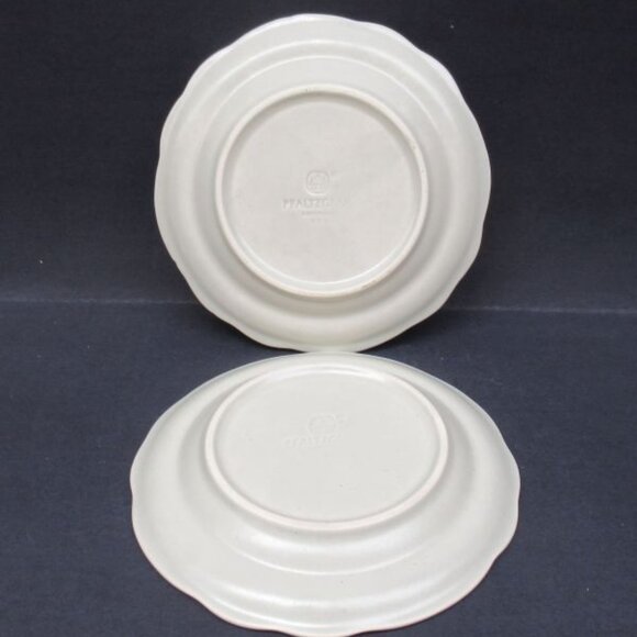 2 - Pfaltzgraff China CHRISTMAS HEIRLOOM 7 3/8 Inch Salad Plates Made In U.S.A. - Picture 3 of 4
